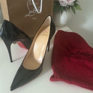 Christian Louboutin Kate 100 Patent 38.5
